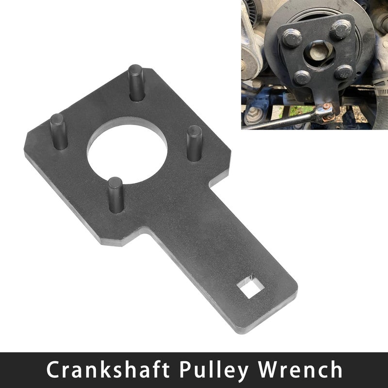DPTOOL Camshaft Phaser Timing Chain Tool Camshaft Holding Tool Crankshaft Pulley Wrench Compatible with VW Jeep Chrysler Dodge 3.6L Pentastar Engine Replace 10200A 10202 10369 10198A 2025200090 - Image 5